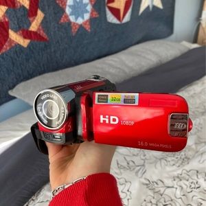 HD DV Camcorder - Red